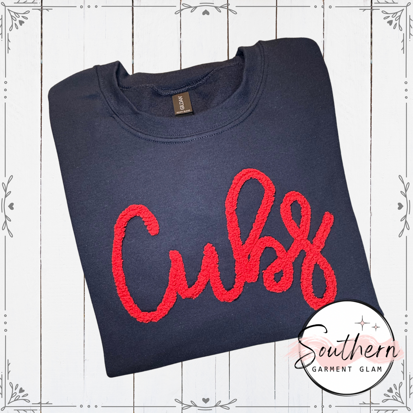 Cubs Chenille Letter Sweatshirt