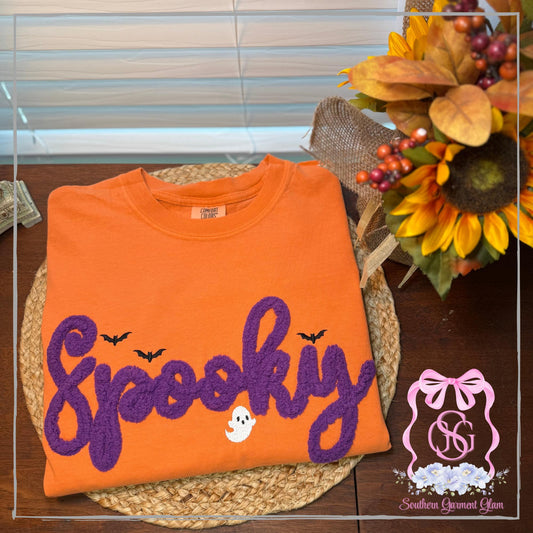 Spooky Yarn Embroidered Sweatshirt
