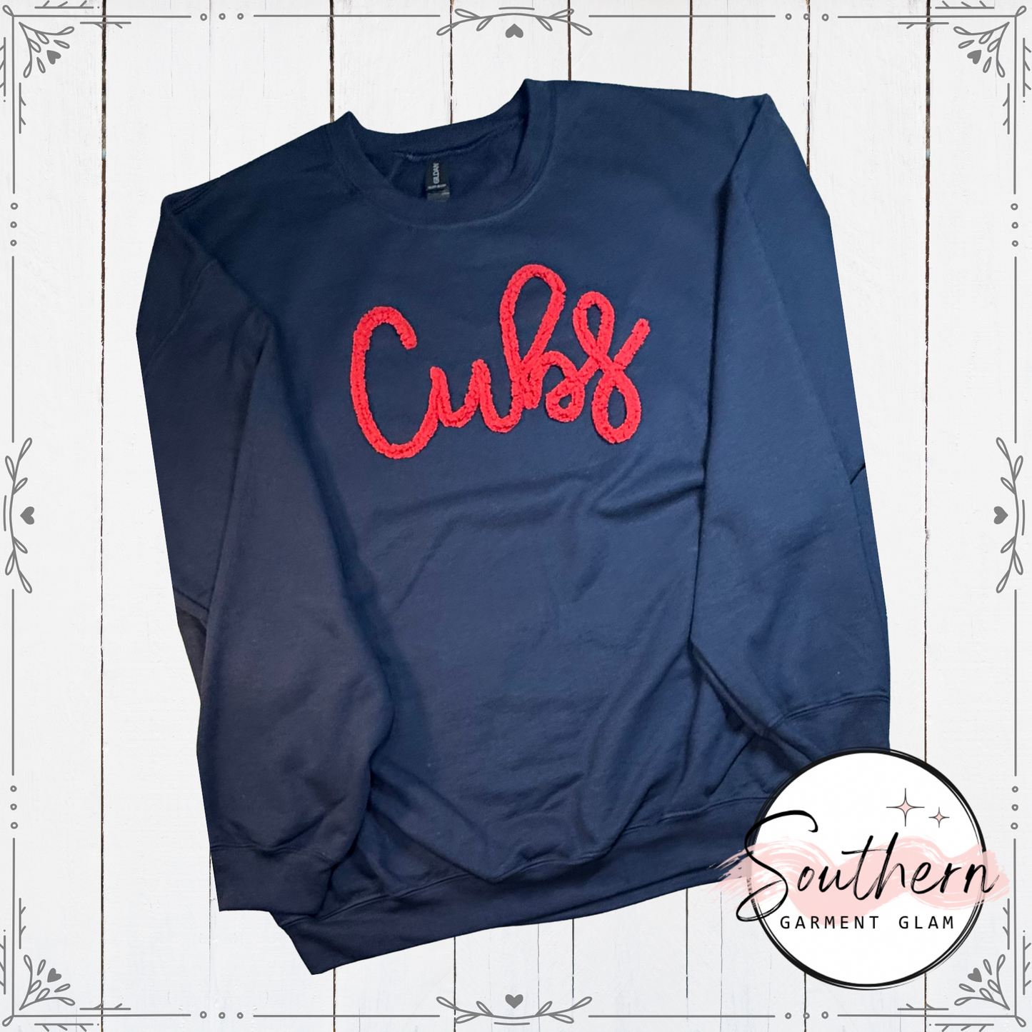 Cubs Chenille Letter Sweatshirt