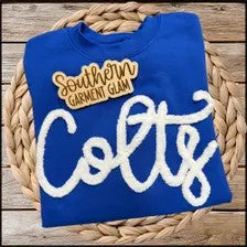 Colts Yarn Embroidered Sweatshirt