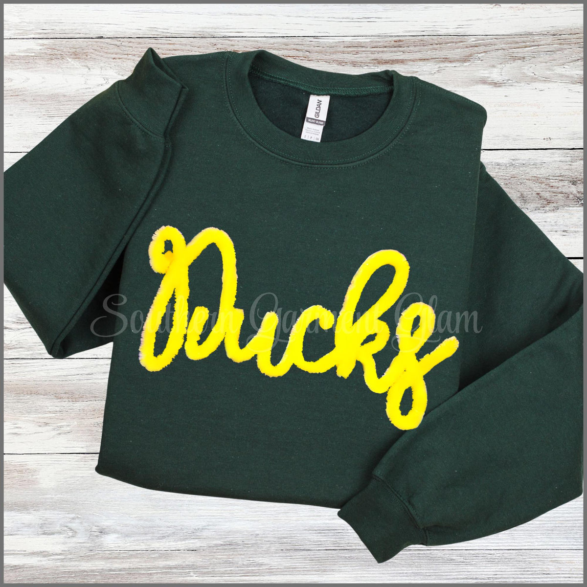 Ducks Yarn Embroidered Sweatshirt