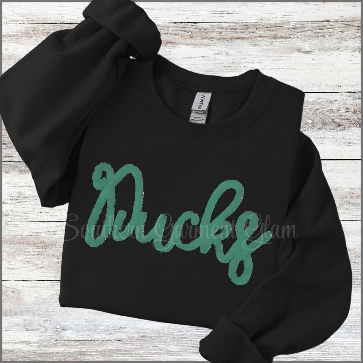 Ducks Yarn Embroidered Sweatshirt
