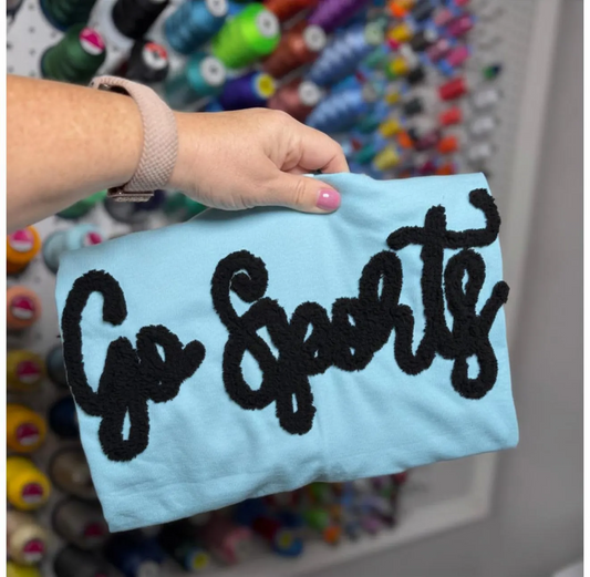 Go Sports Yarn Embroidered Sweatshirt